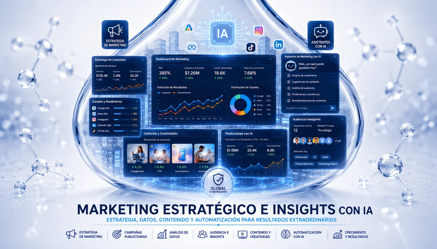 Marketing estratégico e insights con inteligencia artificial