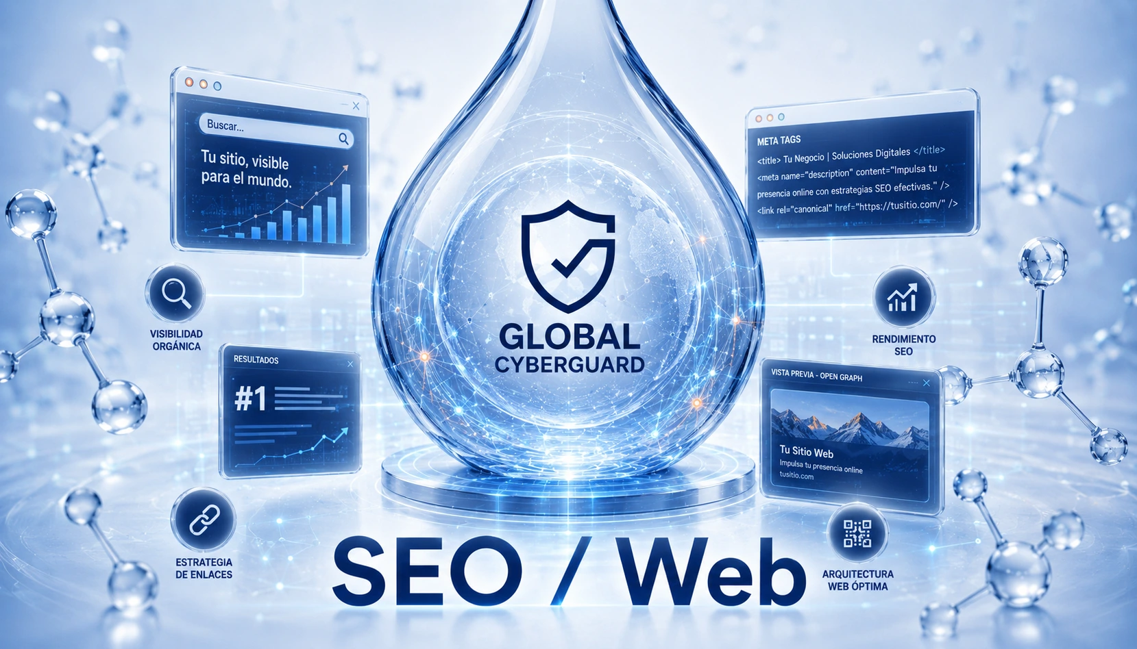 Herramientas SEO y web Global Cyberguard